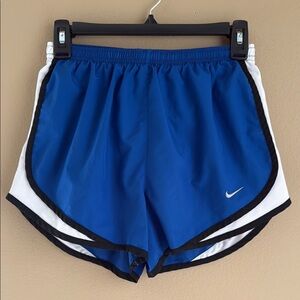 Nike Blue Athletic Shorts with Moisture-Wicking Fabric